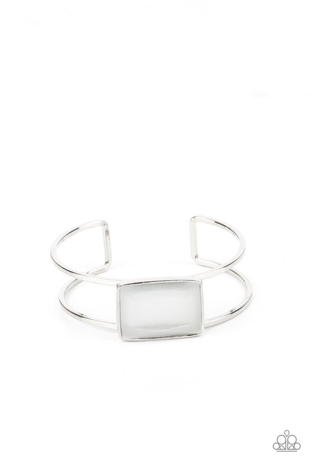 Rehearsal Refinement - White - Paparazzi Bracelet Image