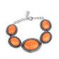 MESA Time Zone - Orange - Paparazzi Bracelet Image