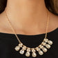 Sparkly Ever After - Gold - Paparazzi Necklace Image
