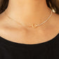 Gotta Split - Gold - Paparazzi Necklace Image