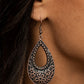 Organically Opulent - Copper - Paparazzi Earring Image