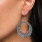 Adobe Dusk - Red - Paparazzi Earring Image