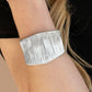 ​Hot Wired Wonder - Silver - Paparazzi Bracelet Image