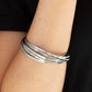 Trending in Tread - Silver - Paparazzi Bracelet Image