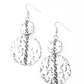 Metro Metalhead - Silver - Paparazzi Earring Image