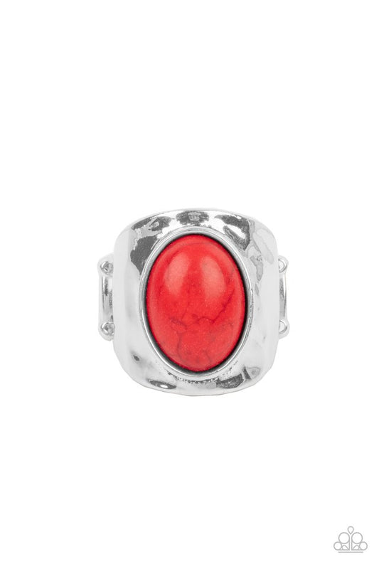 Elemental Essence - Red - Paparazzi Ring Image