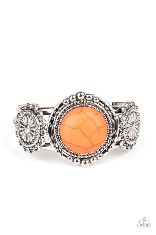 Mojave Motif - Orange - Paparazzi Bracelet Image