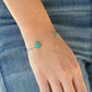 Romantically Rustic - Blue - Paparazzi Bracelet Image