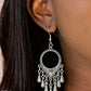 Ranger Rhythm - Silver - Paparazzi Earring Image