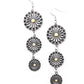 Festively Floral - Yellow - Paparazzi Earring Image