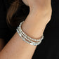 Elegant Essence - Silver - Paparazzi Bracelet Image