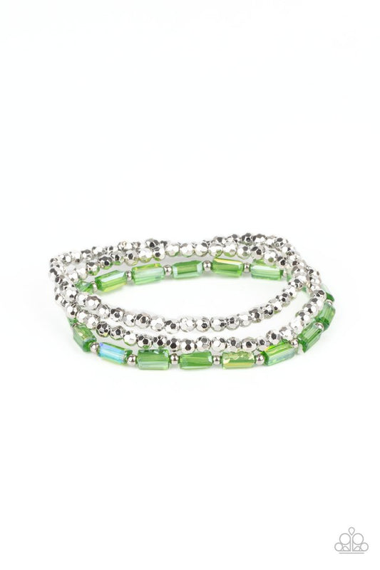 Elegant Essence - Green - Paparazzi Bracelet Image