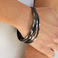 Trending in Tread - Black - Paparazzi Bracelet Image