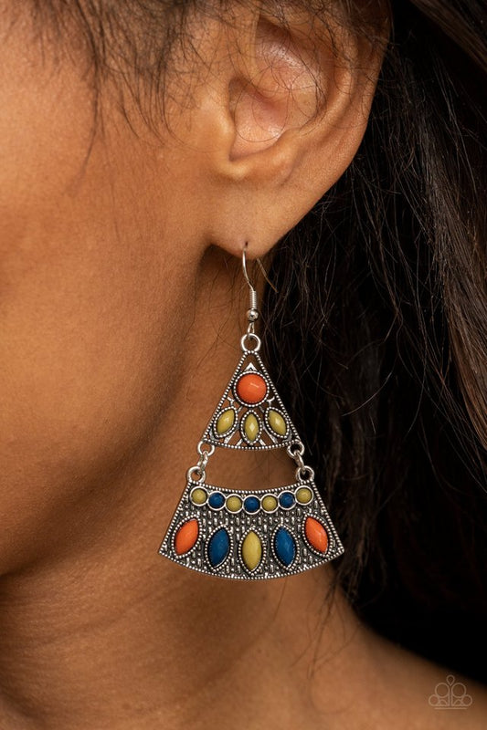 Desert Fiesta - Multi - Paparazzi Earring Image