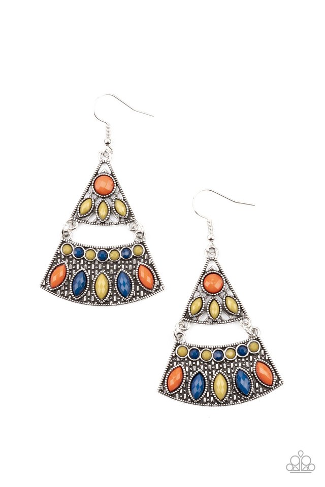 Desert Fiesta - Multi - Paparazzi Earring Image