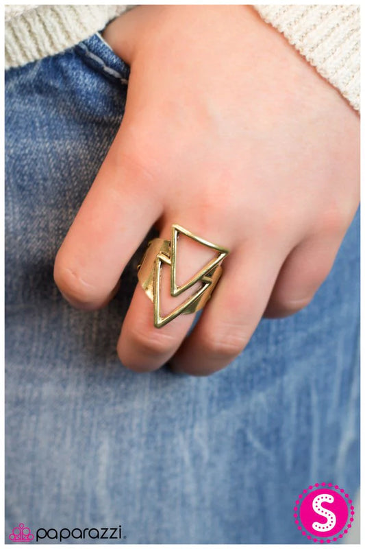 Paparazzi Ring ~ West Point - Brass