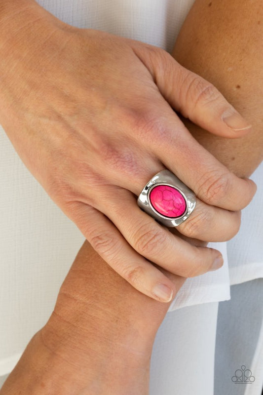 Elemental Essence - Pink - Paparazzi Ring Image