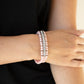 Vintage Beam - Pink - Paparazzi Bracelet Image