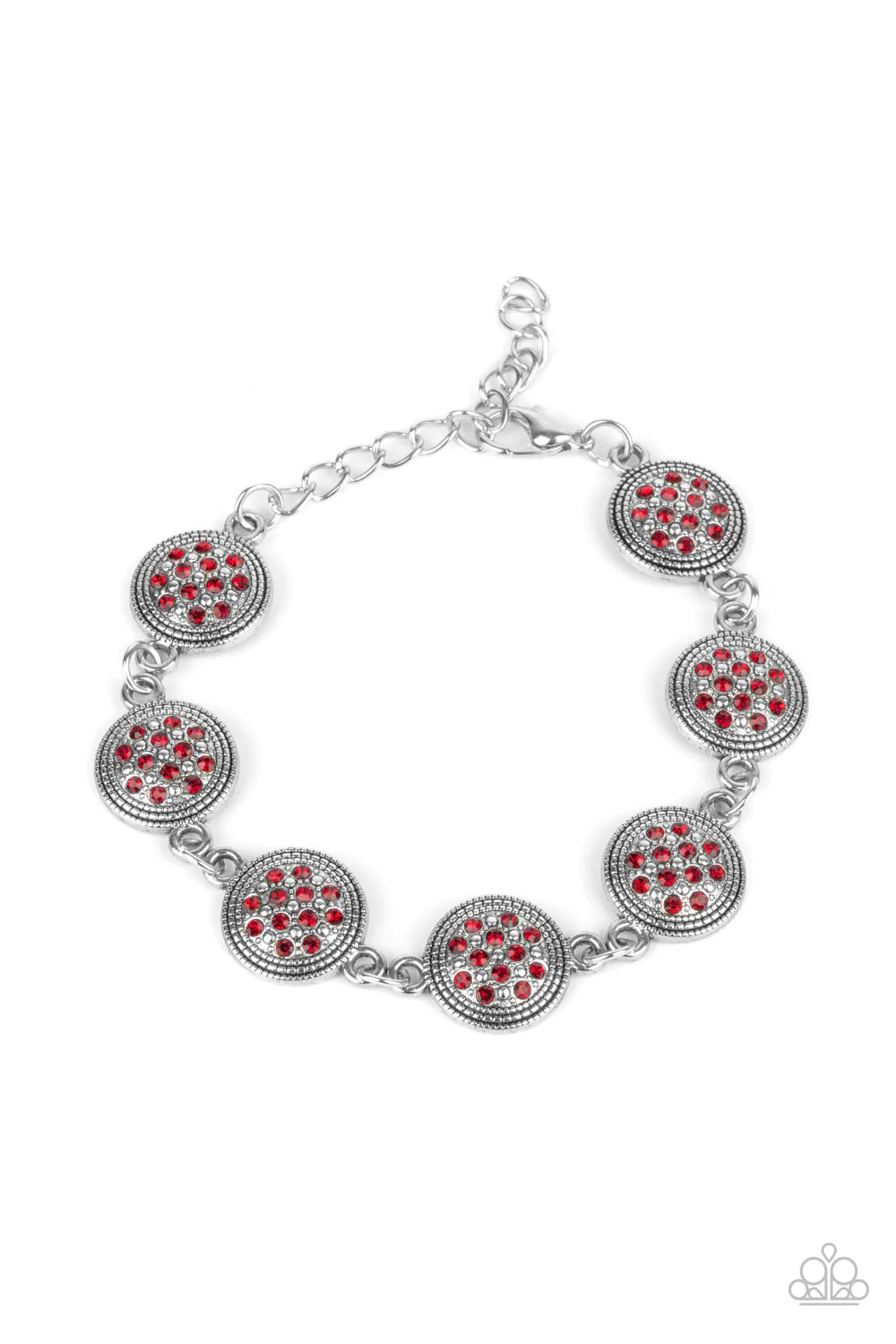 Paparazzi Bracelet ~ By Royal Decree - Red