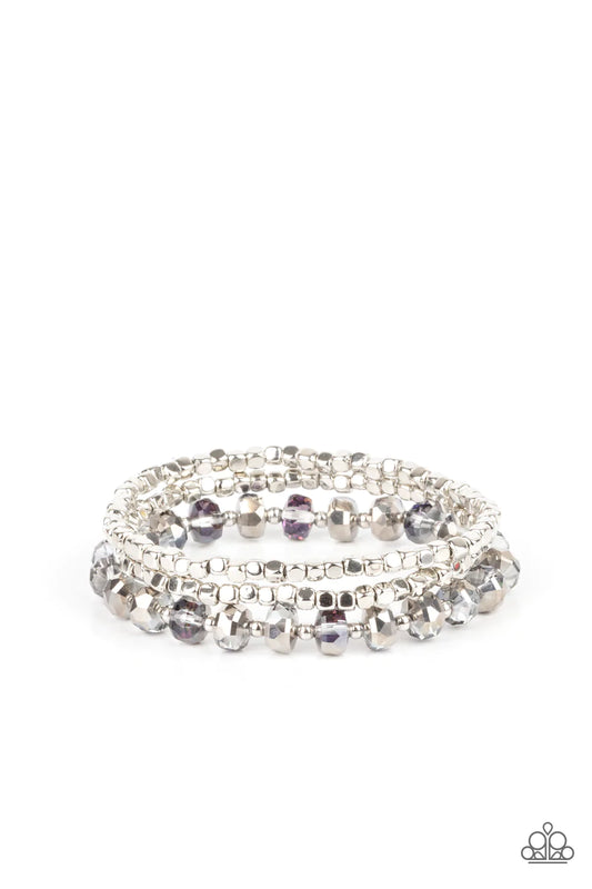 Paparazzi Bracelet ~ Celestial Circus - Purple