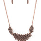 Queen of the QUILL - Copper - Paparazzi Necklace Image