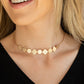 Dont Get Bent Out Of Shape - Gold - Paparazzi Necklace Image
