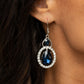 Double The Drama - Blue - Paparazzi Earring Image