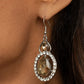 Double The Drama - Brown - Paparazzi Earring Image