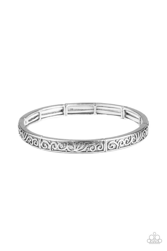 Precisely Petite - Silver - Paparazzi Bracelet Image