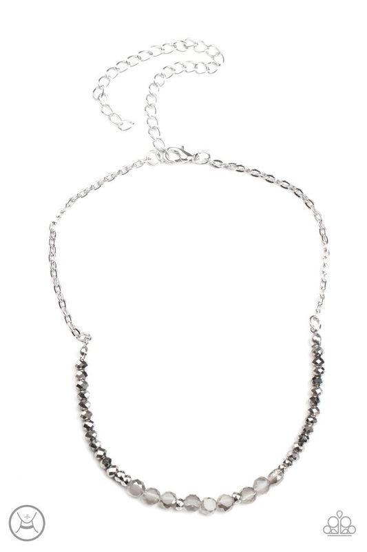 ​Space Odyssey - Silver - Paparazzi Necklace Image