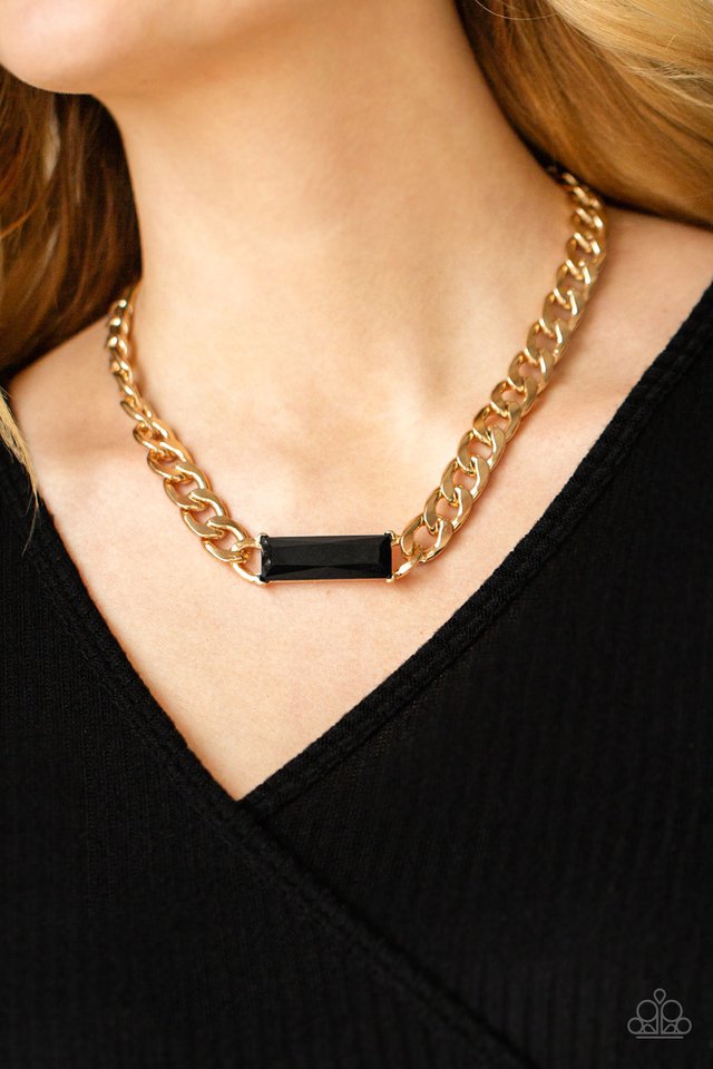 Urban Royalty - Gold - Paparazzi Necklace Image