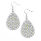 Glorious Gardens - Green - Paparazzi Earring Image