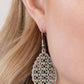 Glorious Gardens - Green - Paparazzi Earring Image