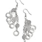 ​Im Always BRIGHT - Silver - Paparazzi Earring Image