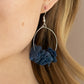 Flirty Florets - Blue - Paparazzi Earring Image