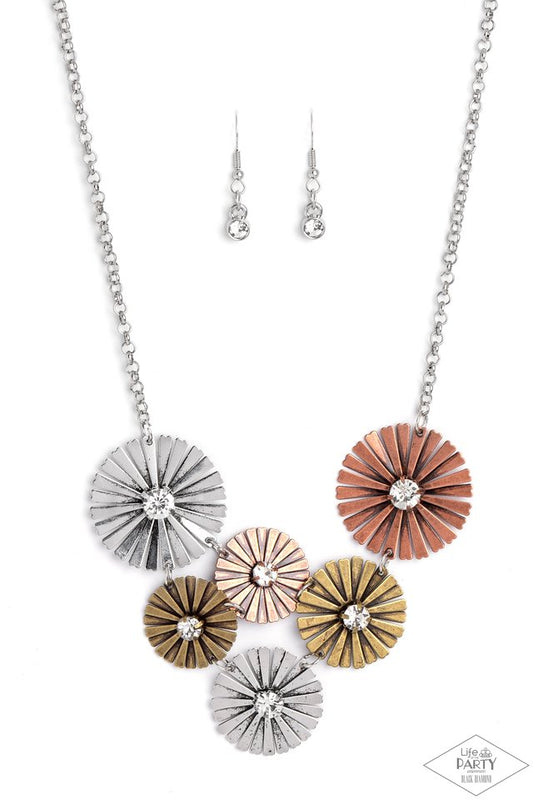 ​Flauntable Fanfare - Multi - Paparazzi Necklace Image