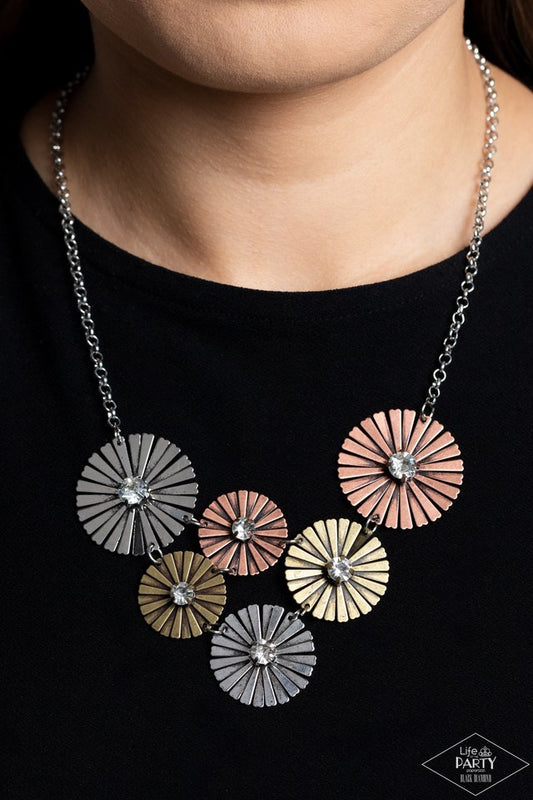 ​Flauntable Fanfare - Multi - Paparazzi Necklace Image