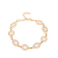 ​Royally Refined - Gold - Paparazzi Bracelet Image