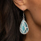 Crawling With Couture - Blue - Paparazzi Earring Image