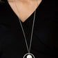 Moonlight Sailing - White - Paparazzi Necklace Image