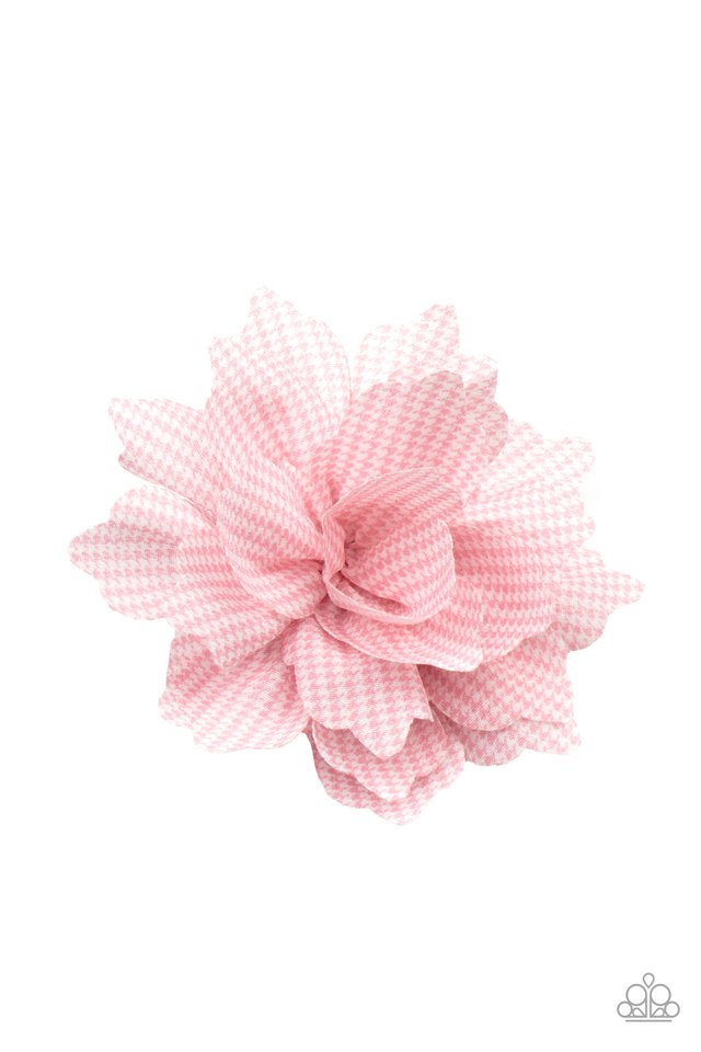 Plaid Prairies - Pink - Paparazzi Hair Accessories Image