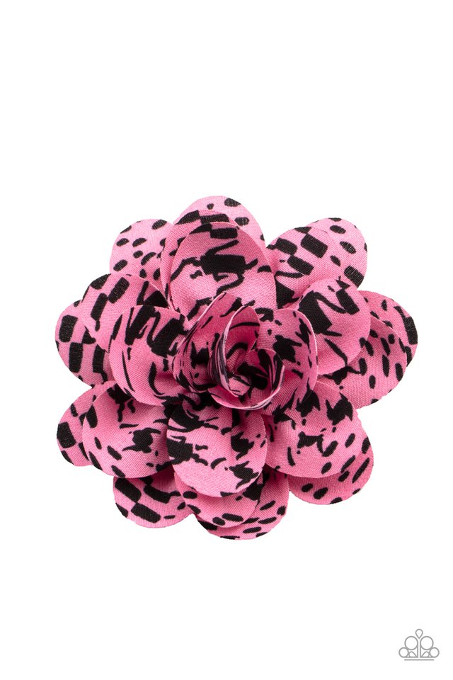 ​Patterned Paradise - Pink - Paparazzi Hair Accessories Image