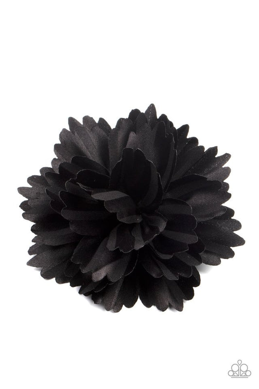 Picnic Posh - Black - Paparazzi Hair Accessories Image