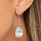 Drop-Dead Duchess - Silver - Paparazzi Earring Image