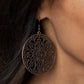 Make A MANDALA Out Of You - Copper - Paparazzi Earring Image