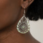 ​Icy Mosaic - Green - Paparazzi Earring Image
