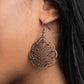 Tour de Taj Mahal - Copper - Paparazzi Earring Image