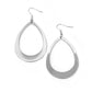 Fierce Fundamentals - Silver - Paparazzi Earring Image