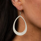 Fierce Fundamentals - Silver - Paparazzi Earring Image