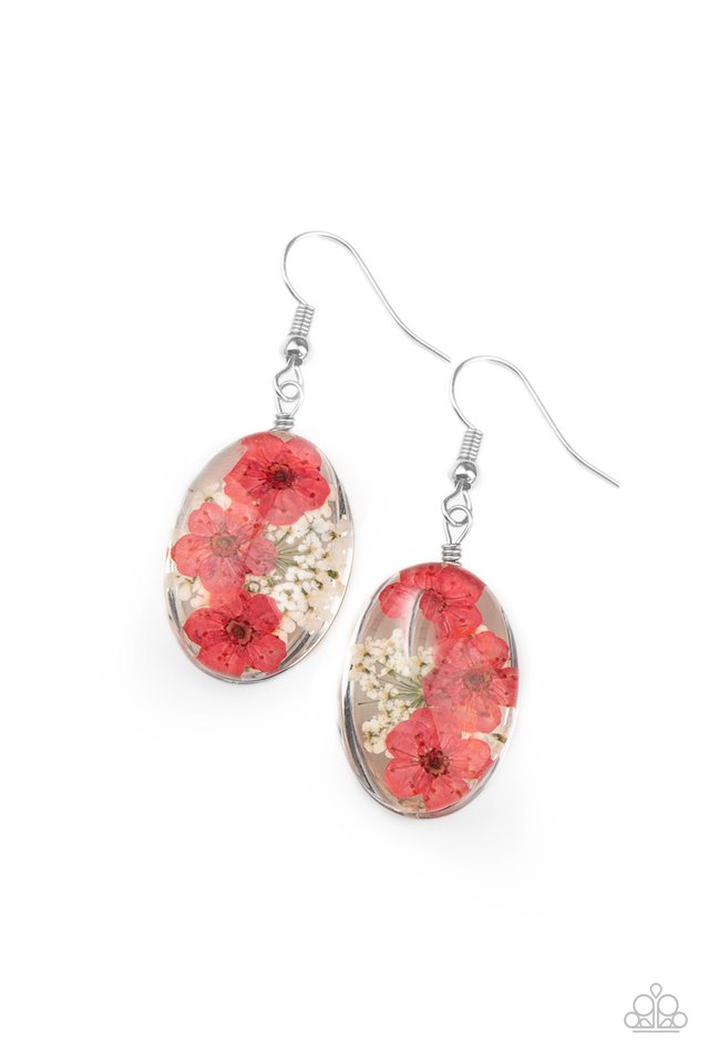 ​Encased Enchantment - Pink - Paparazzi Earring Image